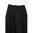 thumbnail image 4 of HH TRAF Falda midi lisa con capa decorada con lazo versátil y nueva moda para mujer Falda elegante con cremallera hasta el tobillo para uso diario, 4 of 4