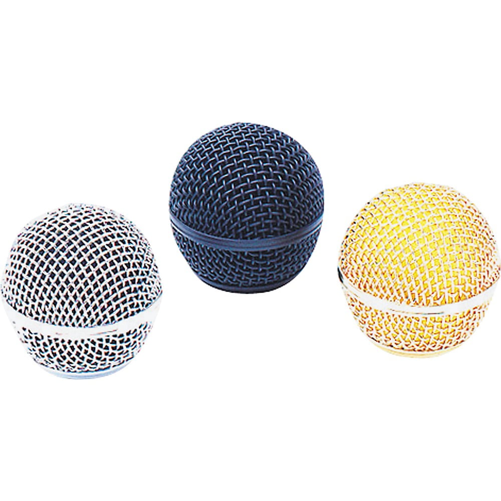 Performance Plus Deluxe Ball Microphone Replacement Grille Black