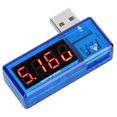 thumbnail image 3 of uds Detector USB probador de voltaje actual voltímetro amperímetro portátil para cargadores de teléfonos móviles azul, 3 of 8