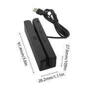Card Reader,3 Usb Credit Qisuo 3