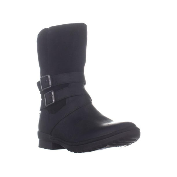 uggs black mid calf