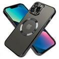 thumbnail image 2 of Étui de Protection Ultra-Mince et Belle pour iPhone 15 13 14 12 11 Pro Max 15 Plus, Adaptée pour la Charge Sans Fil Magsafe, Étui de Protection Électroplaquée Magnétique, 2 of 5
