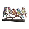 thumbnail image 5 of Fufafayo under $5 4Pcs Bird Decorations, Bird Ornaments, Colorful Wooden Bird Decorations for Home and Garden, Hanging Pendants for Flower Pots, Balcony, Living Room, Eye Catching Decorative Accents, 5 of 9