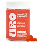 O Positiv URO Prebiotic Fiber Gummies for Digestive Gut Health and Regularity, 50 Count
