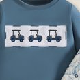 thumbnail image 4 of UAYOTSE Toddler Boy Baby 3M 6M 9M 2T 3T Fall Winter Playwear 2PCS Graphic Tops and Pants Outfit Set Elastic Clothes for Boys Homewear Playwear,Sizes 18-24 Months, 4 of 6