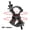black, variant on Mini Swivel Trussing Clamp DJ Beam Light Hook Quick Realease 32-35mm OD 50kg SWL
