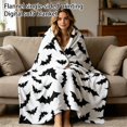 thumbnail image 4 of Zeyigg Flannel Throw Blanket Digital Printed Soft Lightweight for Couch Sofa Bed Travel Decorative A, 4 of 4