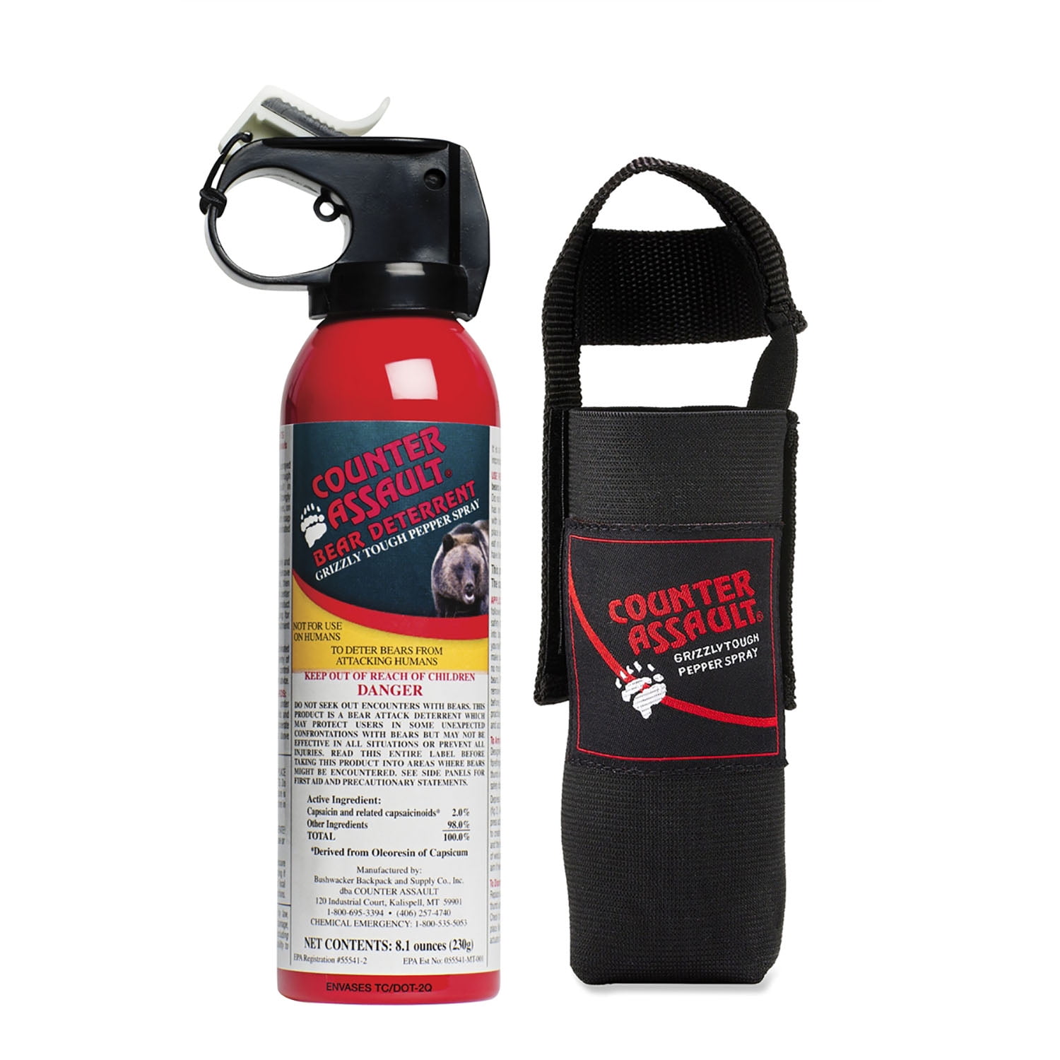 Counter Assault Bear Detergent with Holster - Walmart.com - Walmart.com