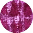 thumbnail image 1 of Ahgly Company Indoor Round Persian Pink Bohemian Area Rugs, 5' Round, 1 of 4