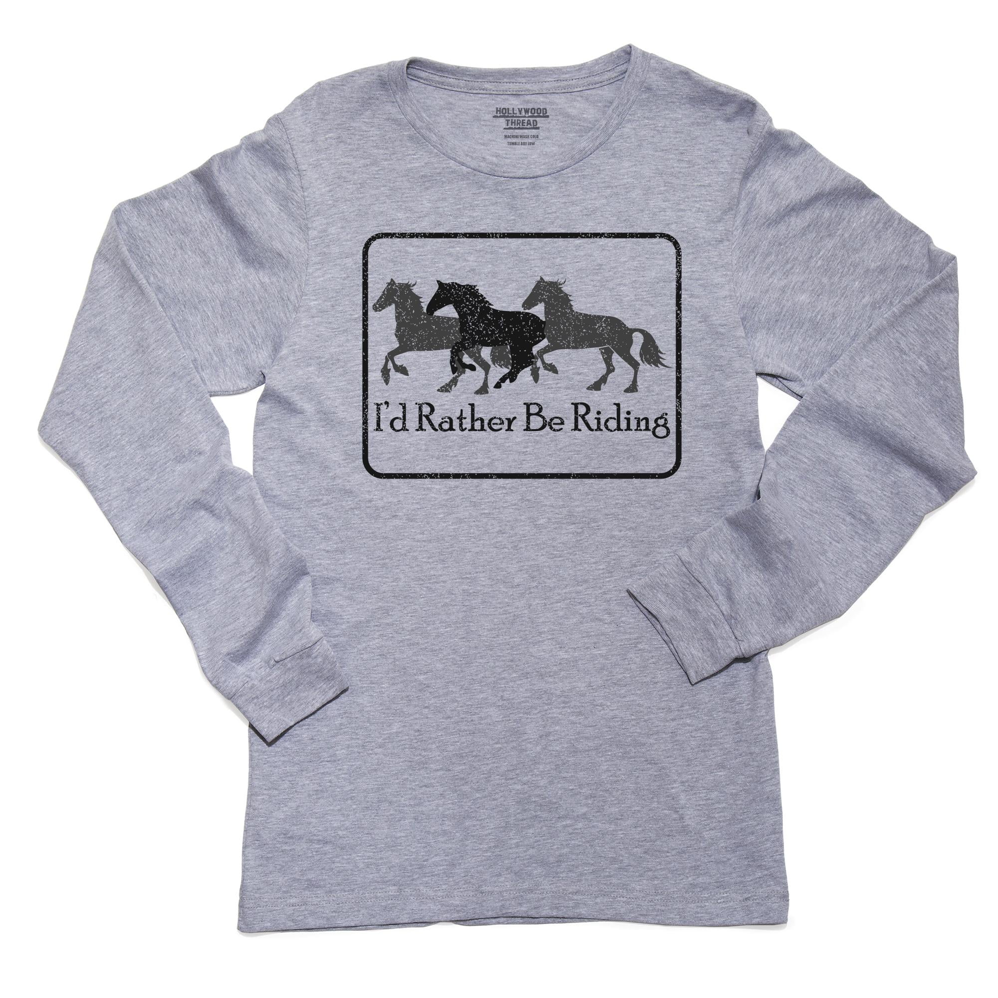 I'd Rather Be Horseback Riding T-Shirt I'd Rather Be Horseback Riding T-Shirt