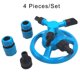 thumbnail image 4 of Jardín al aire libre Rotación de agua Rociador de agua Patio Patio Patio Ruta de enfriamiento Sprinkler de jardinería Accesorio Suministros de riego Tipo 2, Azul Scienceny HA010380-02, 4 of 6