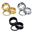 thumbnail image 4 of Expansores De Acero Inoxidable Color Negro Plateado Dorado, 4 of 6