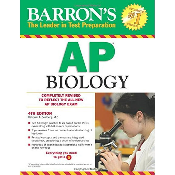 Pre-Owned Barron's AP Biology (Paperback) 0764146920 9780764146923