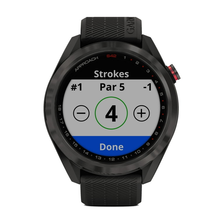 Amazon.com: Garmin Approach S42, GPS Golf Smartwatch