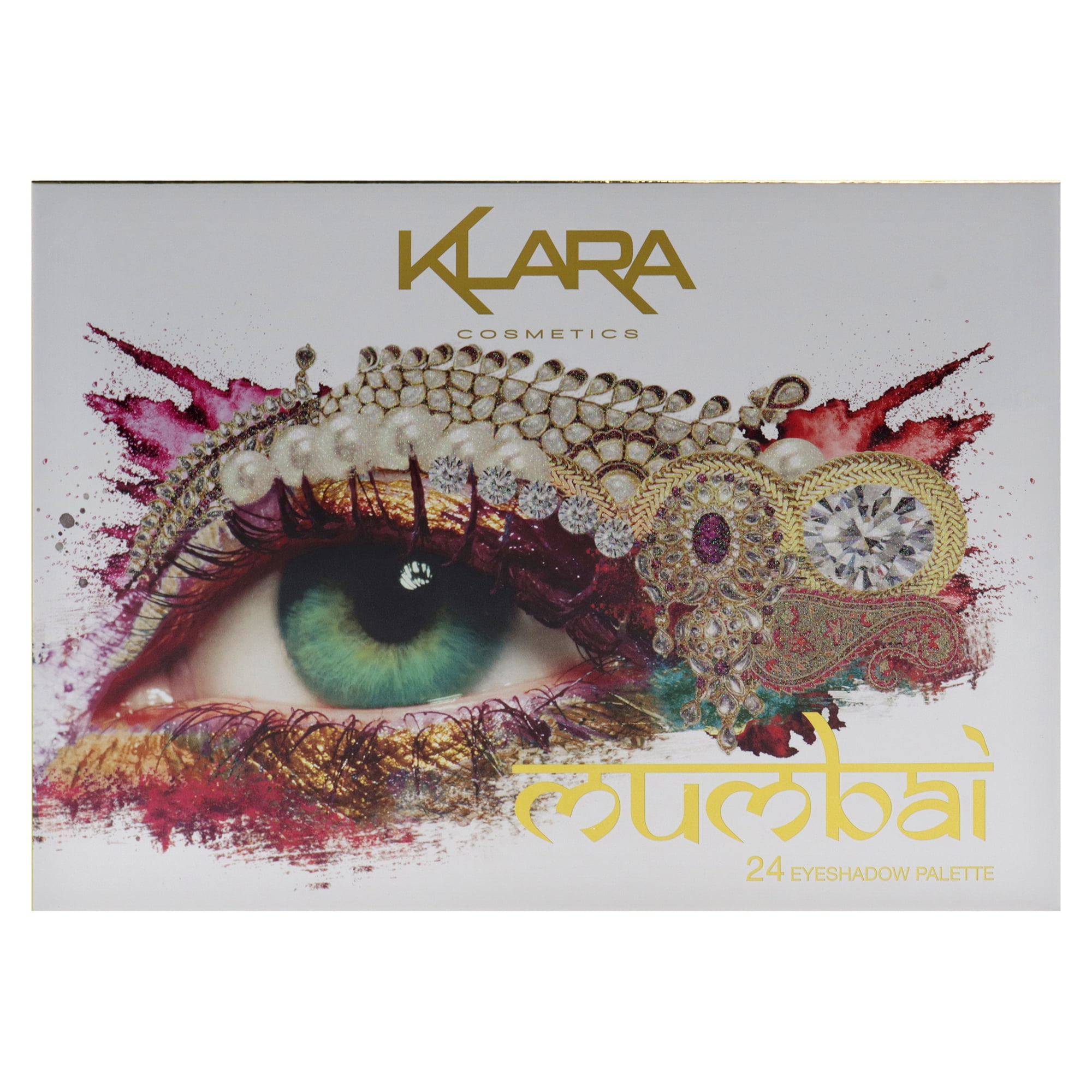 Klara 24 Eyeshadow Palette - Mumbai , 1.68 oz Eye Shadow