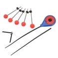 thumbnail image 3 of Ice Fishing Pole End, Wear Resistant Rods Pole End Tip with Rod for Winter Fishing Accessories L, 3 of 7
