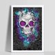 thumbnail image 4 of Pintura de diamante 5D Pintura de diamante 5D Niños adultos completos - Calavera Juego de pintura de diamante 5D Decoración de la pared del hogar Pintura Punto de cruz 30 x 40 cm oso de fresa Juguete, 4 of 6