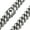 20 in, variant on 6-22mm Mens Hip Hop Stainless Steel Miami Cuban Link Chain Necklace Silver Color-8.7inch Bracelet-6mm