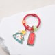 thumbnail image 3 of Sanrioed, superventas, lindo bolso navideño, colgante, llavero Kuromi, regalos creativos, 3 of 5