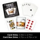 thumbnail image 2 of Baraja de cartas Gamago con forma de whisky para amantes del whisky, 2 of 7