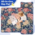 thumbnail image 4 of Pioneer Flower Floral Print Pattern Toddler Nap Mats for Kids Preschool,Sleeping Mat Bag or Kids,Toddler Sleeping Bag,Toddler Nap Mat or Daycare, 4 of 6
