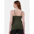 thumbnail image 3 of No Boundaries Shelf Bra Cami Top, Women's, 3 of 5