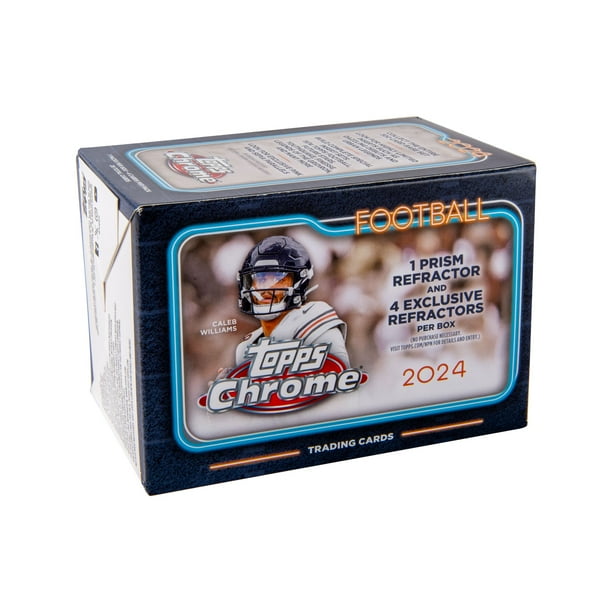 2024 Topps Chrome Football Trading Cards Value Box - Walmart.ca