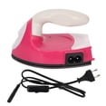 thumbnail image 2 of Mini Ironing Machine, Compact Size Full Auto Wrinkles Removal 100-240V Waved Handle Micro Steam Iron  For Rhinestone, 2 of 8