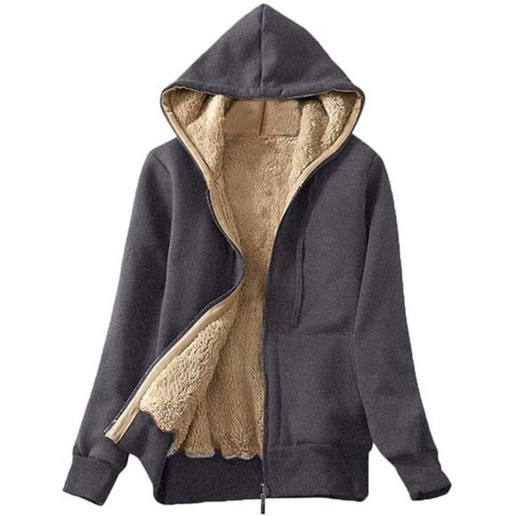 Women's Winter Hoodies Pullover Sherpa Fleece Warm Heavyweight Sweatshirt