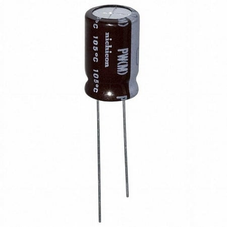 

Nichicon Aluminum Electrolytic Capacitors - Leaded 25 Volts 470uF 10x16mm 20% Tolerance (Pack of 12)