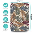 thumbnail image 5 of Washable Rubber Multicolored Leaves Tropical Botanical Dish Drying Mats for Kitchen Counter Home Large Coffee Bar Pad Accessories and Decor for Utensils Stemware 23.5''x15.5'', 5 of 6