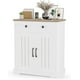 thumbnail image 1 of IDEALHOUSE - Mueble de cocina moderno con espacio de almacenamiento, barra de café con 2 cajones y 2 puertas, aparador de suelo para sala, comedor y baño., 1 of 7