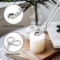 thumbnail image 5 of Juego de accesorios para velas 3 en 1, cortador de mechas para velas, apagador de velas, cucharón de mechas, kit de cuidado de velas con recortador de mechas, cucharón de mechas para velas y vela, 5 of 5