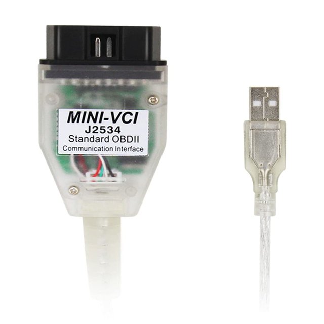 Cable CTobd Mini VCI J2534 OBD2 para Toyota, Lexus y Scion
