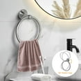 thumbnail image 6 of 8 Pieces Bathroom Hardware Set Brushed Nickel Adjustable Expandable Towel Bars Towel Ring Wall Mount Toilet Paper Holder Towel Hooks Towel Racks Hand Towel Holder Bathroom Accessory Set, 6 of 6