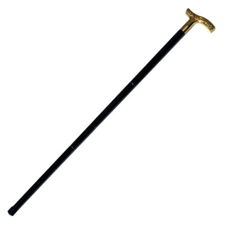 SOLID BRASS vintage VICTORIAN WALKING STICK CANE canes