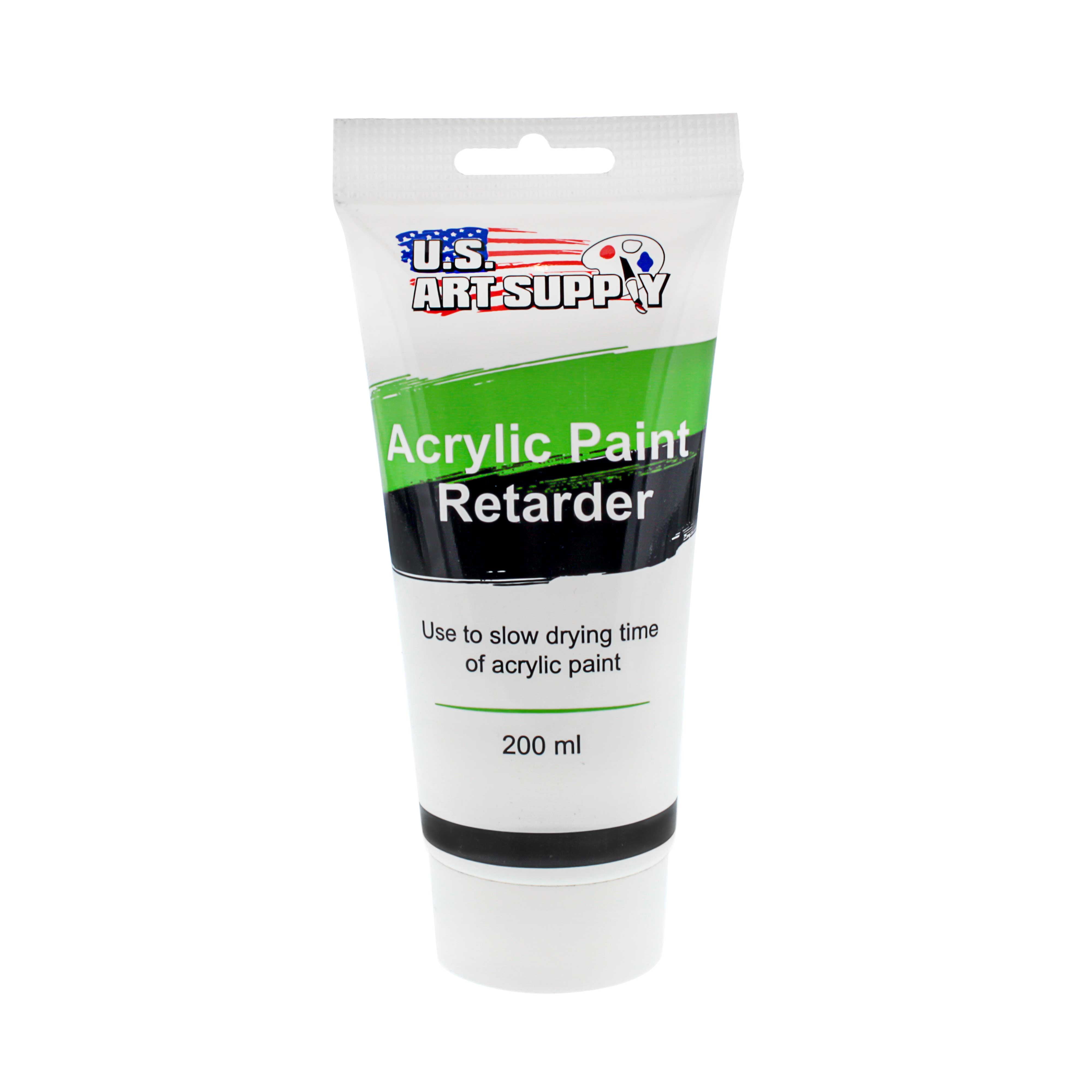 U.S. Art Supply Acrylic Retarder Acrylic Medium, 200ml Tube