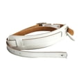 thumbnail image 1 of Yinanstore Sangle de Guitare Réglable Remplacement Douce et Légère Sangle d'Épaule pour Basses Jeu Confortable Blanc, 1 of 8