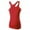 Red, variant on Prolriy Athletic Gym Workout Tops for Women Yoga Tops Women Sportswear Vest Fitness Tight Sleeveless Running Shirt Tank Top for Women, Womens Tops Black L