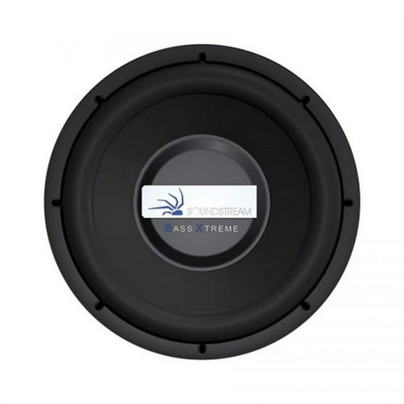 SoundStream BXW-124 2400 Watt 12” Dual 4 Car Subwoofer Speaker, Black