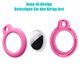 thumbnail image 4 of Funda Airtag más nueva, llavero de material de carcasa dura de alta calidad Airtag (2021), funda con llavero mosquetón, llavero Airtag (rosa) JFHHH pequeña, 4 of 5