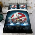 thumbnail image 4 of Ghostbusters Themed Bed Sheet Set Three Piece Set 53x79 In ches Comfortable And Skin Friendly Unique Design Creating A Star Studded Night Home Decor Gifts For Family Friends fans, 4 of 6