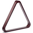 thumbnail image 2 of Games & Sports Expert Mahogany Billiard 8-ball Triangle Or 9-ball Diamond Pool Ball Racks, 2 of 3