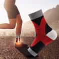 thumbnail image 2 of Calcetines deportivos de nailon para correr tobilleras elásticos transpirables para fascitis Plantar compresión antifatiga funda para pie soporte para tobillo Hugtrwg Para estrenar, 2 of 7