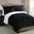 thumbnail image 1 of Victoria Classics Micro Mink Sherpa 3 Piece Comforter Set, 1 of 1