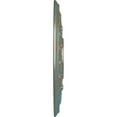 thumbnail image 4 of Ekena Millwork 15 3/8"OD x 4 1/4"ID x 1 1/2"P Baltimore Ceiling Medallion (Fits Canopies up to 5 1/2"), Hand-Painted Copper Green Patina, 4 of 6