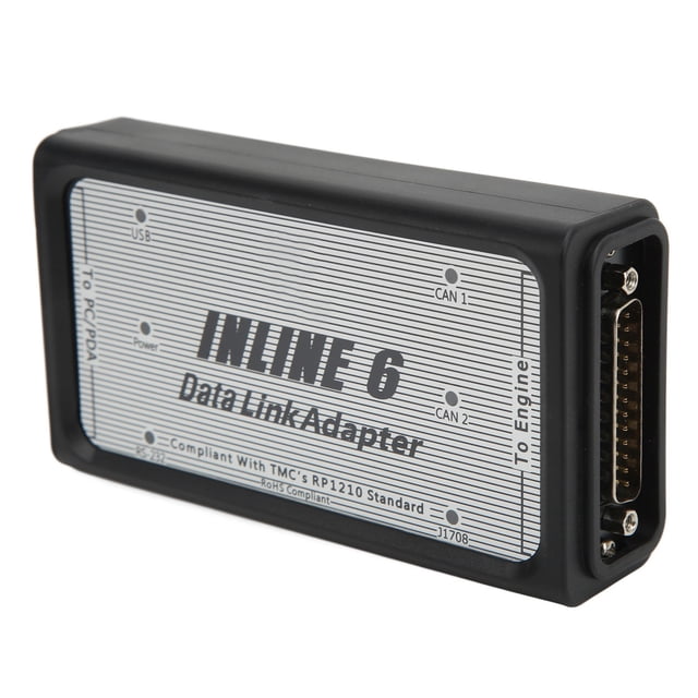 Para el Kit de Adaptador de Enlace de Datos en Línea 6, El Escendere de Diagnóstico de Servicio Pesado de Aluminio de Alta Precisio Antirrusta de Alta Precisión para El Motor