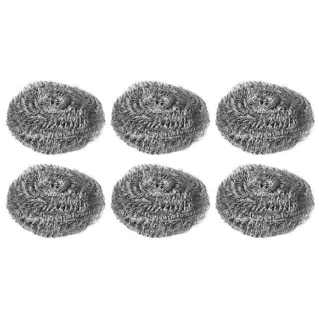 FAGINEY Pot Brush Easy To Clean Slender Steel Wire Ball Kitchen Accessories Compact For