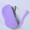 thumbnail image 5 of LAIQIEN Dustproof Glasses Box Glasses Bag Silicone Coin Purse Sunglasses Case For Daily Use School Work, 5 of 7
