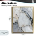 thumbnail image 4 of Stupell Industries Art Deco Luxe Stone Geode Gold Floating Frame Canvas Art, 25 x 31, by Svetlana Aleynikova, 4 of 8